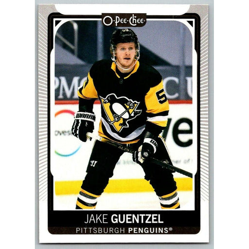 2021-22 O-Pee-Chee (Upper Deck OPC) Jake Guentzel Pittsburgh Penguins #21 - Collectible Craze America