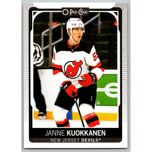 2021-22 O-Pee-Chee (Upper Deck OPC) Janne Kuokkanen New Jersey Devils #283 - Collectible Craze America