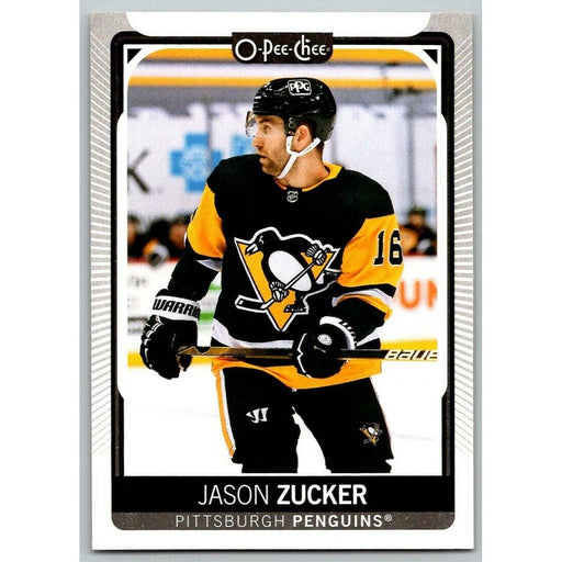 2021-22 O-Pee-Chee (Upper Deck OPC) Jason Zucker Pittsburgh Penguins #42 - Collectible Craze America