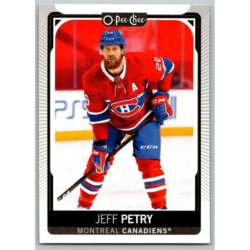 2021-22 O-Pee-Chee (Upper Deck OPC) Jeff Petry Montreal Canadiens #253 - Collectible Craze America