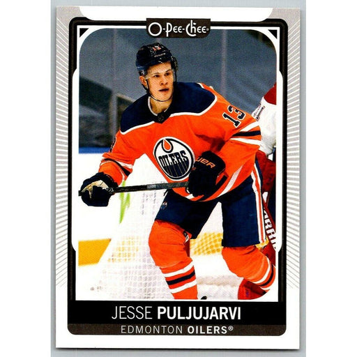 2021-22 O-Pee-Chee (Upper Deck OPC) Jesse Puljujarvi Edmonton Oilers #148 - Collectible Craze America