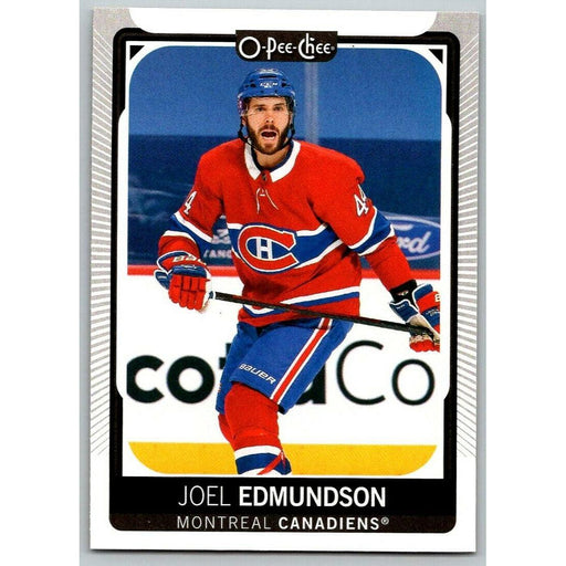 2021-22 O-Pee-Chee (Upper Deck OPC) Joel Edmundson Montreal Canadiens #371 - Collectible Craze America