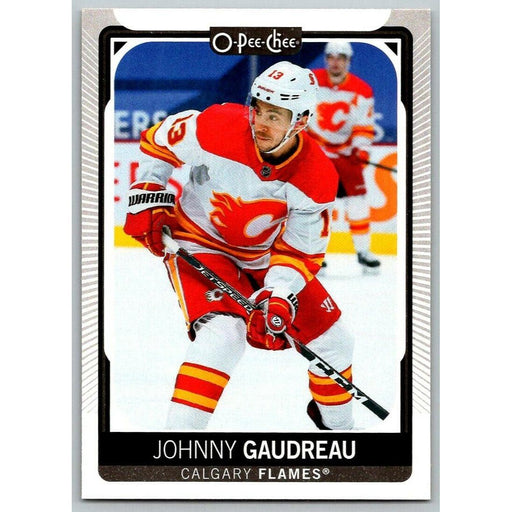 2021-22 O-Pee-Chee (Upper Deck OPC) Johnny Gaudreau Calgary Flames #37 - Collectible Craze America