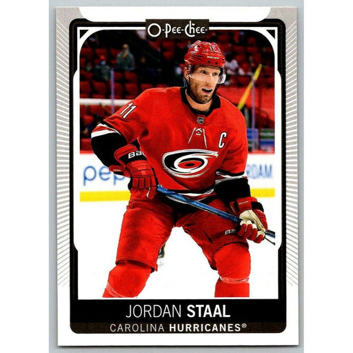 2021-22 O-Pee-Chee (Upper Deck OPC) Jordan Staal Carolina Hurricanes #81 - Collectible Craze America