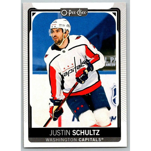 2021-22 O-Pee-Chee (Upper Deck OPC) Justin Schultz Washington Capitals #205 - Collectible Craze America