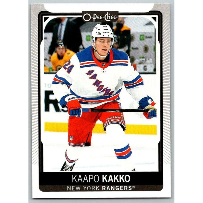 2021-22 O-Pee-Chee (Upper Deck OPC) Kaapo Kakko New York Rangers #206 - Collectible Craze America