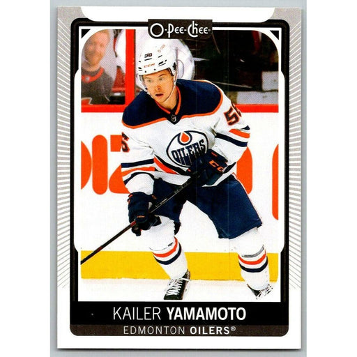 2021-22 O-Pee-Chee (Upper Deck OPC) Kailer Yamamoto Edmonton Oilers #293 - Collectible Craze America