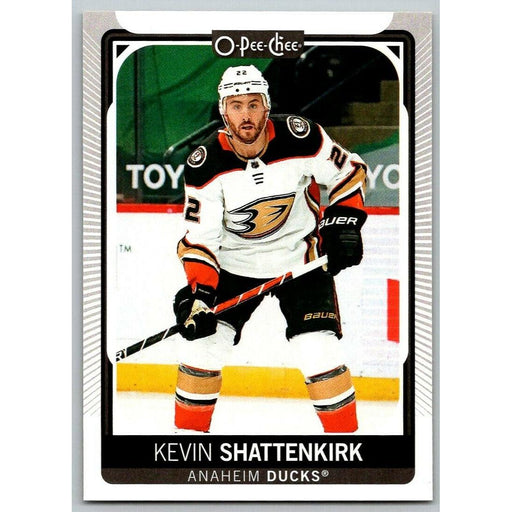 2021-22 O-Pee-Chee (Upper Deck OPC) Kevin Shattenkirk Anaheim Ducks #196 - Collectible Craze America