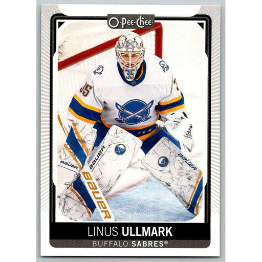 2021-22 O-Pee-Chee (Upper Deck OPC) Linus Ullmark Buffalo Sabres #74 - Collectible Craze America