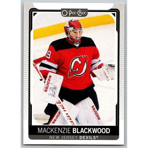 2021-22 O-Pee-Chee (Upper Deck OPC) Mackenzie Blackwood New Jersey Devils #374 - Collectible Craze America