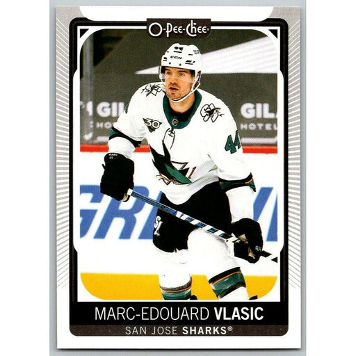 2021-22 O-Pee-Chee (Upper Deck OPC) Marc-Edouard Vlasic San Jose Sharks #203 - Collectible Craze America