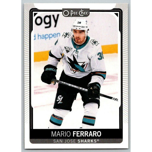 2021-22 O-Pee-Chee (Upper Deck OPC) Mario Ferraro San Jose Sharks #229 - Collectible Craze America