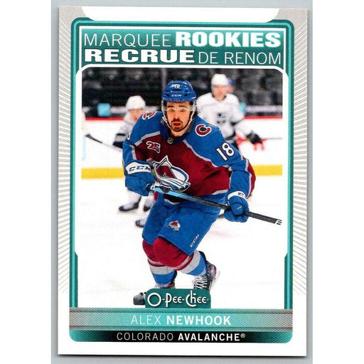 2021-22 O-Pee-Chee (Upper Deck OPC) Marquee Rookies Alex Newhook RC Colorado - Collectible Craze America