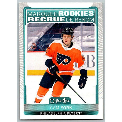 2021-22 O-Pee-Chee (Upper Deck OPC) Marquee Rookies Cam York RC Philadelphia - Collectible Craze America