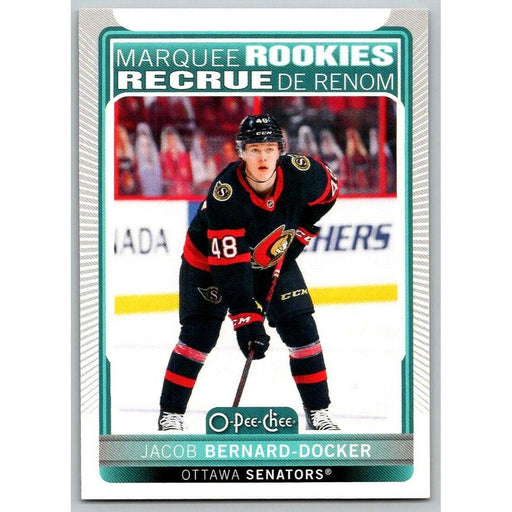 2021-22 O-Pee-Chee (Upper Deck OPC) Marquee Rookies Jacob Bernard-Docker RC - Collectible Craze America