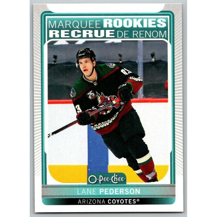 2021-22 O-Pee-Chee (Upper Deck OPC) Marquee Rookies Lane Pederson RC Arizona - Collectible Craze America