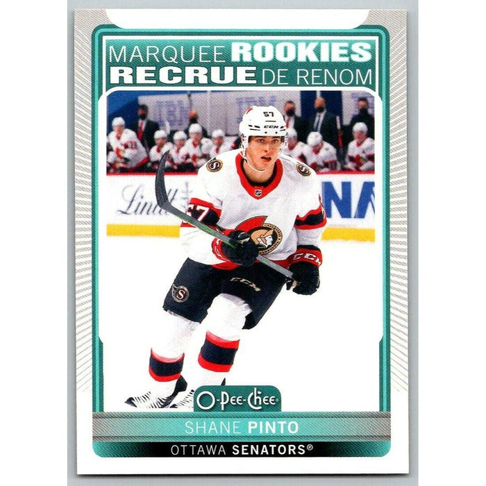 2021-22 O-Pee-Chee (Upper Deck OPC) Marquee Rookies Shane Pinto RC Ottawa - Collectible Craze America