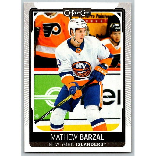 2021-22 O-Pee-Chee (Upper Deck OPC) Mathew Barzal New York Islanders #487 - Collectible Craze America
