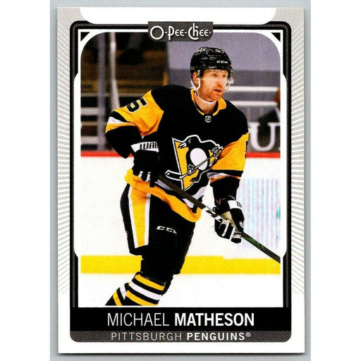 2021-22 O-Pee-Chee (Upper Deck OPC) Michael Matheson Pittsburgh Penguins #440 - Collectible Craze America