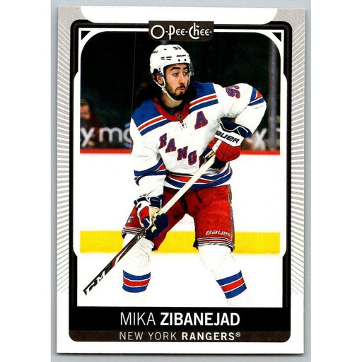 2021-22 O-Pee-Chee (Upper Deck OPC) Mika Zibanejad New York Rangers #486 - Collectible Craze America