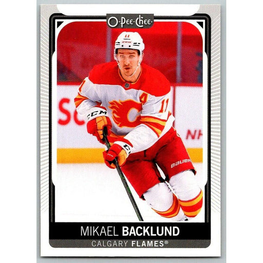 2021-22 O-Pee-Chee (Upper Deck OPC) Mikael Backlund Calgary Flames #174 - Collectible Craze America