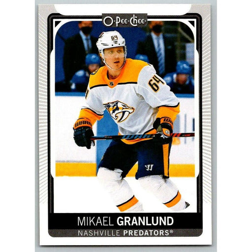 2021-22 O-Pee-Chee (Upper Deck OPC) Mikael Granlund Nashville Predators #185 - Collectible Craze America