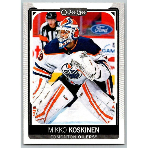 2021-22 O-Pee-Chee (Upper Deck OPC) Mikko Koskinen Edmonton Oilers #115 - Collectible Craze America