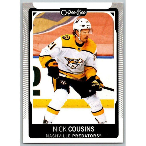 2021-22 O-Pee-Chee (Upper Deck OPC) Nick Cousins Nashville Predators #358 - Collectible Craze America