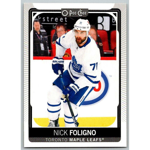 2021-22 O-Pee-Chee (Upper Deck OPC) Nick Foligno Toronto Maple Leafs #439 - Collectible Craze America