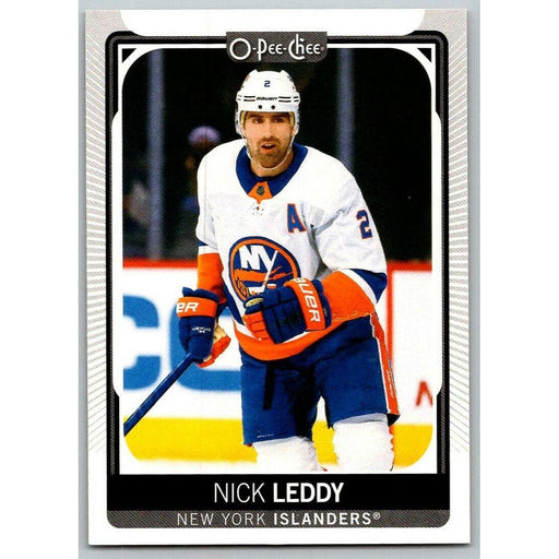 2021-22 O-Pee-Chee (Upper Deck OPC) Nick Leddy New York Islanders #140 - Collectible Craze America