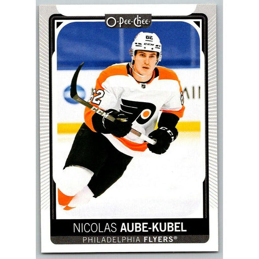 2021-22 O-Pee-Chee (Upper Deck OPC) Nicolas Aube-Kubel Philadelphia Flyers #380 - Collectible Craze America