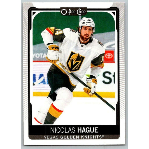 2021-22 O-Pee-Chee (Upper Deck OPC) Nicolas Hague Vegas Golden Knights #397 - Collectible Craze America