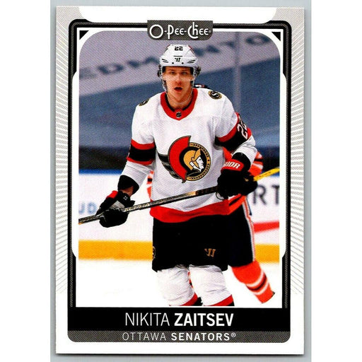 2021-22 O-Pee-Chee (Upper Deck OPC) Nikita Zaitsev Ottawa Senators #304 - Collectible Craze America