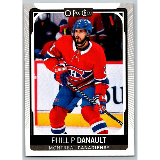 2021-22 O-Pee-Chee (Upper Deck OPC) Phillip Danault Montreal Canadiens #392 - Collectible Craze America