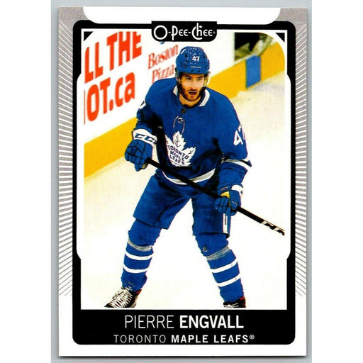 2021-22 O-Pee-Chee (Upper Deck OPC) Pierre Engvall Toronto Maple Leafs #78 - Collectible Craze America