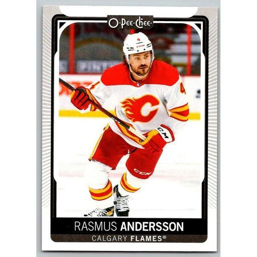 2021-22 O-Pee-Chee (Upper Deck OPC) Rasmus Andersson Calgary Flames #222 - Collectible Craze America