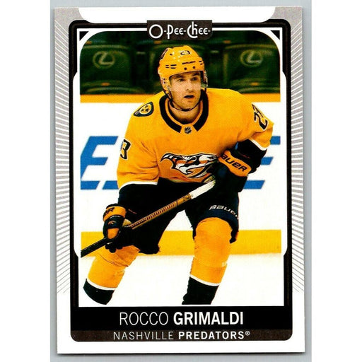 2021-22 O-Pee-Chee (Upper Deck OPC) Rocco Grimaldi Nashville Predators #178 - Collectible Craze America