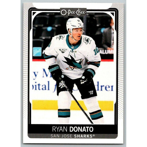 2021-22 O-Pee-Chee (Upper Deck OPC) Ryan Donato San Jose Sharks #309 - Collectible Craze America