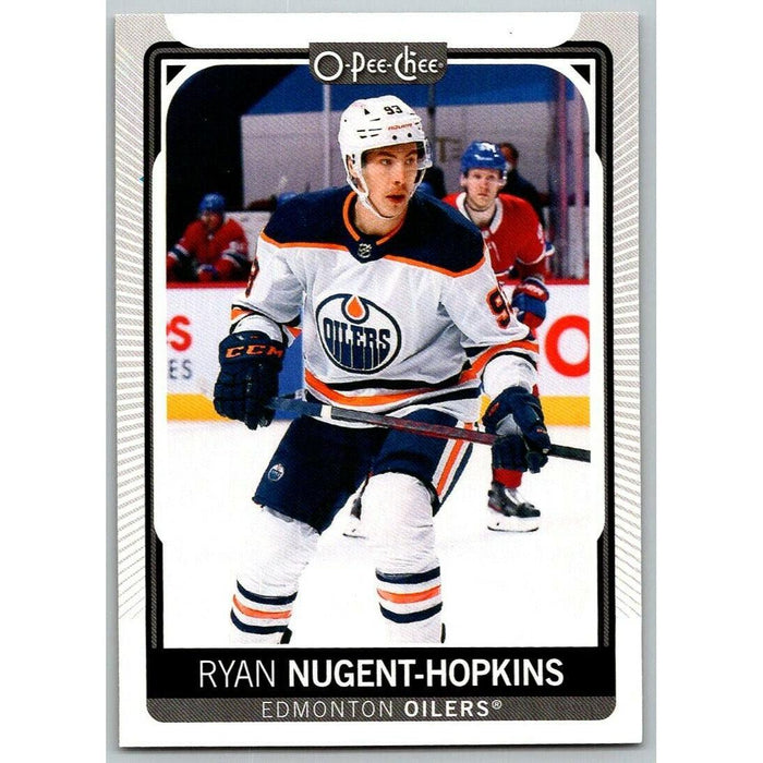 2021-22 O-Pee-Chee (Upper Deck OPC) Ryan Nugent-Hopkins Edmonton Oilers #344 - Collectible Craze America