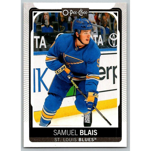 2021-22 O-Pee-Chee (Upper Deck OPC) Samuel Blais St. Louis Blues #357 - Collectible Craze America