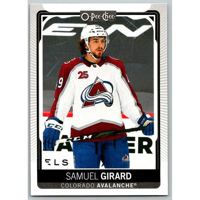 2021-22 O-Pee-Chee (Upper Deck OPC) Samuel Girard Colorado Avalanche #250 - Collectible Craze America