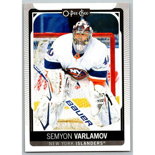 2021-22 O-Pee-Chee (Upper Deck OPC) Semyon Varlamov New York Islanders #122 - Collectible Craze America