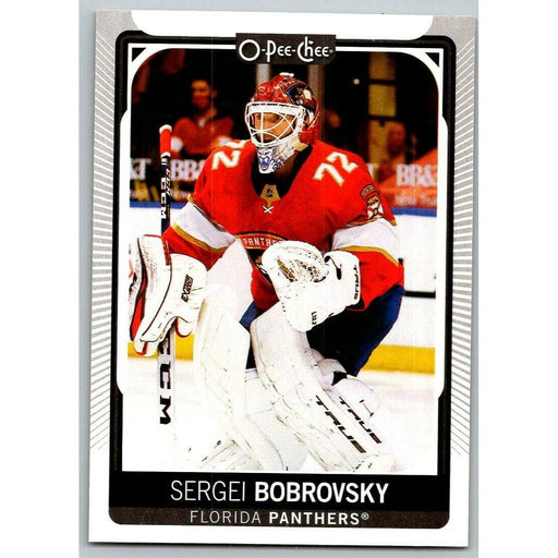 2021-22 O-Pee-Chee (Upper Deck OPC) Sergei Bobrovsky Florida Panthers #488 - Collectible Craze America