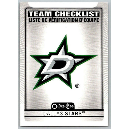 2021-22 O-Pee-Chee (Upper Deck OPC) Team Checklist Dallas Stars #560 - Collectible Craze America