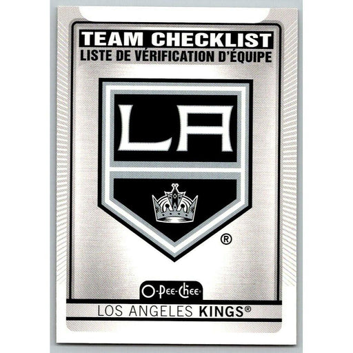 2021-22 O-Pee-Chee (Upper Deck OPC) Team Checklist Los Angeles Kings #564 - Collectible Craze America