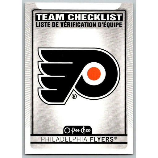 2021-22 O-Pee-Chee (Upper Deck OPC) Team Checklist Philadelphia Flyers #572 - Collectible Craze America