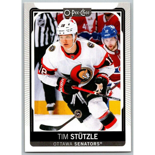 2021-22 O-Pee-Chee (Upper Deck OPC) Tim Stutzle Ottawa Senators #5 - Collectible Craze America