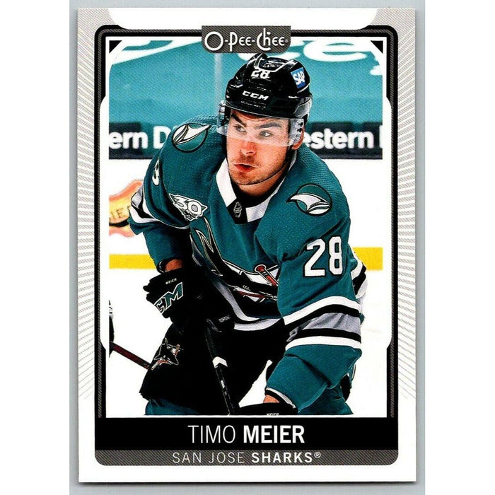 2021-22 O-Pee-Chee (Upper Deck OPC) Timo Meier San Jose Sharks #154 - Collectible Craze America