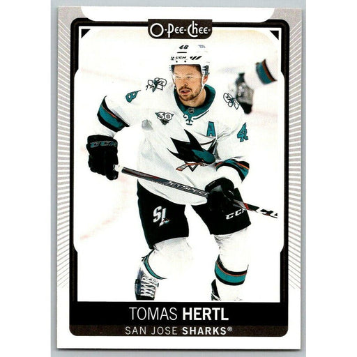 2021-22 O-Pee-Chee (Upper Deck OPC) Tomas Hertl San Jose Sharks #26 - Collectible Craze America