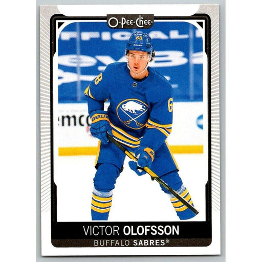 2021-22 O-Pee-Chee (Upper Deck OPC) Victor Olofsson Buffalo Sabres #217 - Collectible Craze America